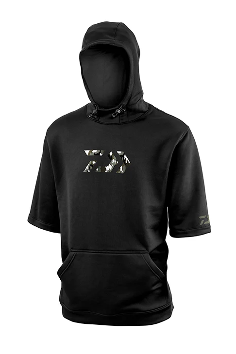 D-VEC WHARF RAT MOCK SLEEVE HOODED SWEATSHIRTS - Image 3